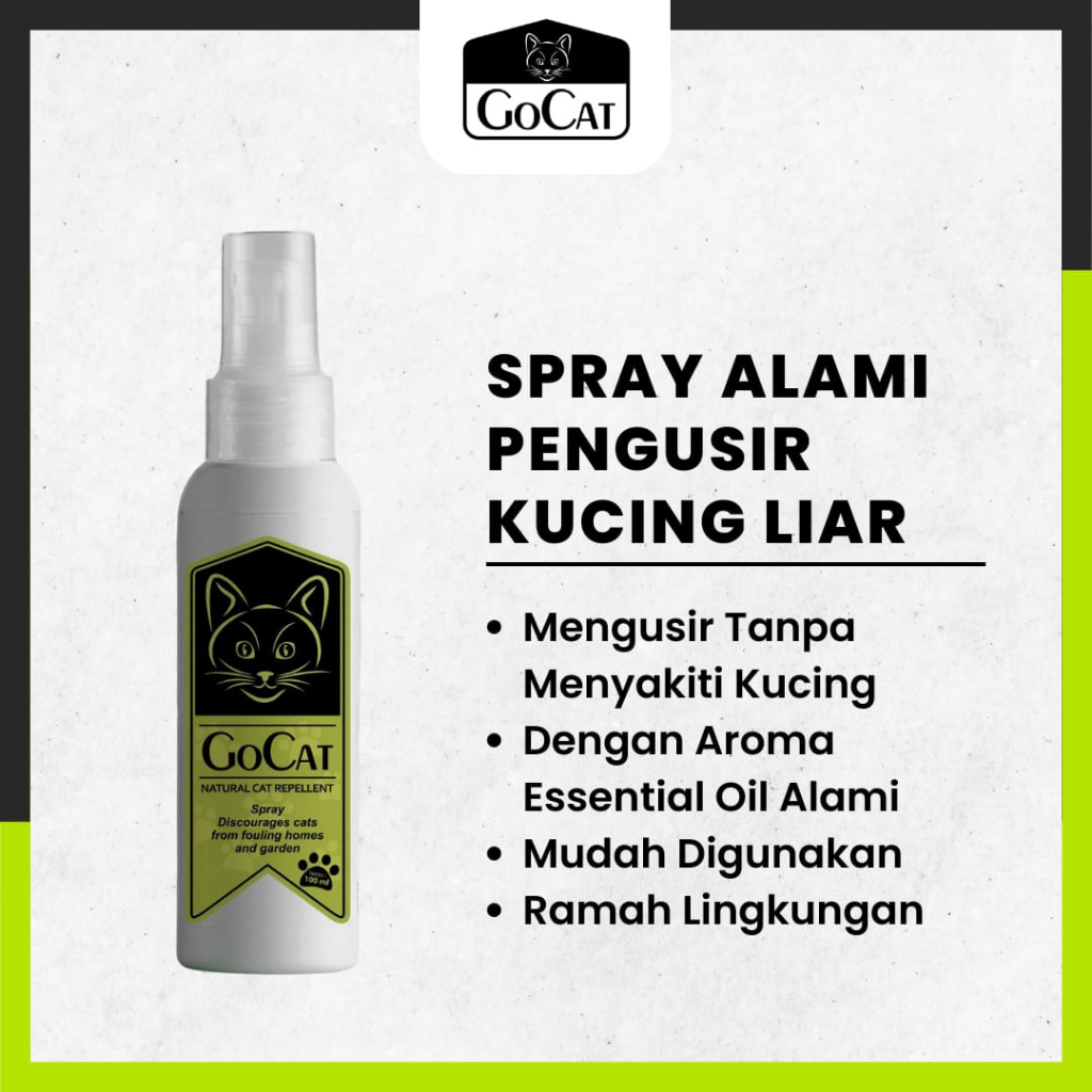 Pengusir Kucing Ampuh Natural GoCat Spray