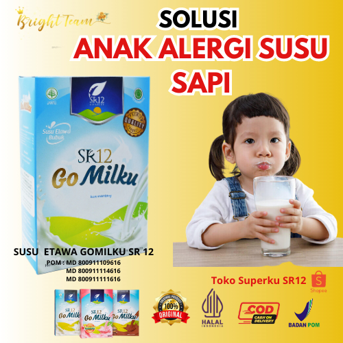 

Susu Kambing Etawa Bubuk Go Milku SR12 Alternatif Anak Alergi Sufor Sapi 200gr dan 600gr
