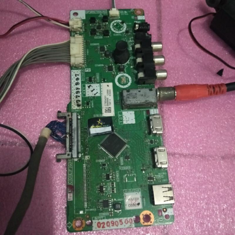 MAINBOARD TV SHARP LC-40LE295i / MB TV SHARP LC-40LE295i / MB SHARP LC-40LE295i / MESIN TV SHARP LC-