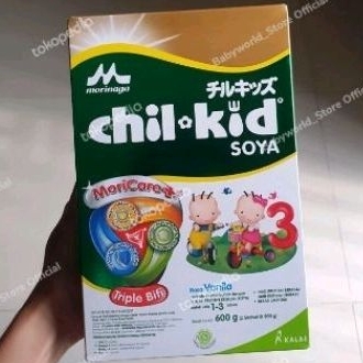 Chil kid SOYA tahap 3 susu chilkid bayi usia 1-3 tahun VANILA 600gr