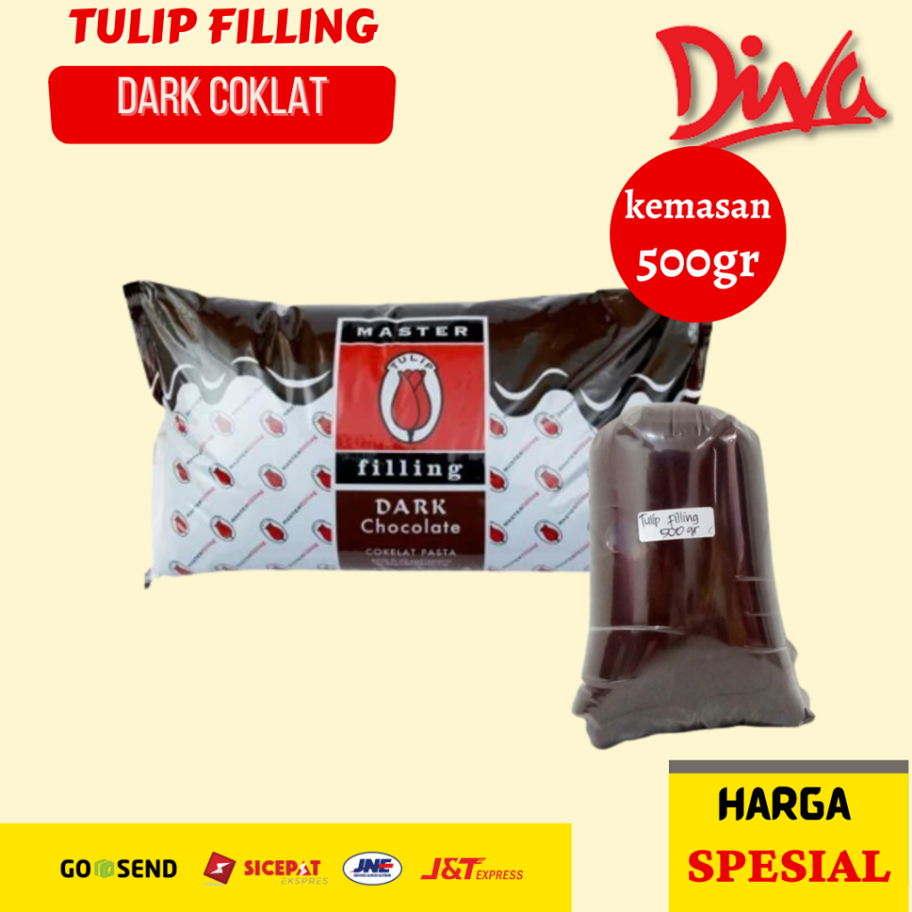 

Tulip Filling | Kemasan Tulip isian Coklat