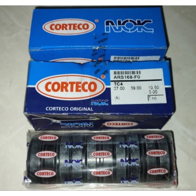 SEAL SIL NOK 27 - 39 - 10,5 ( SEAL SHOCK DEPAN SUZUKI TORNADO / SHOGUN KEBO / SATRIA 2T 2TAK HIU LUM