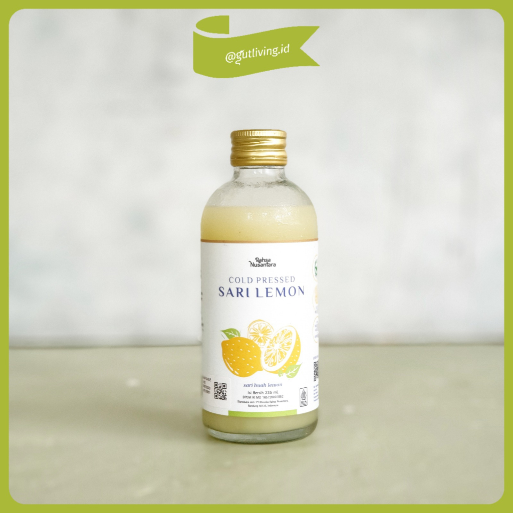 

Sari Lemon Lokal Murni Asli Rahsa Nusantara 235ml