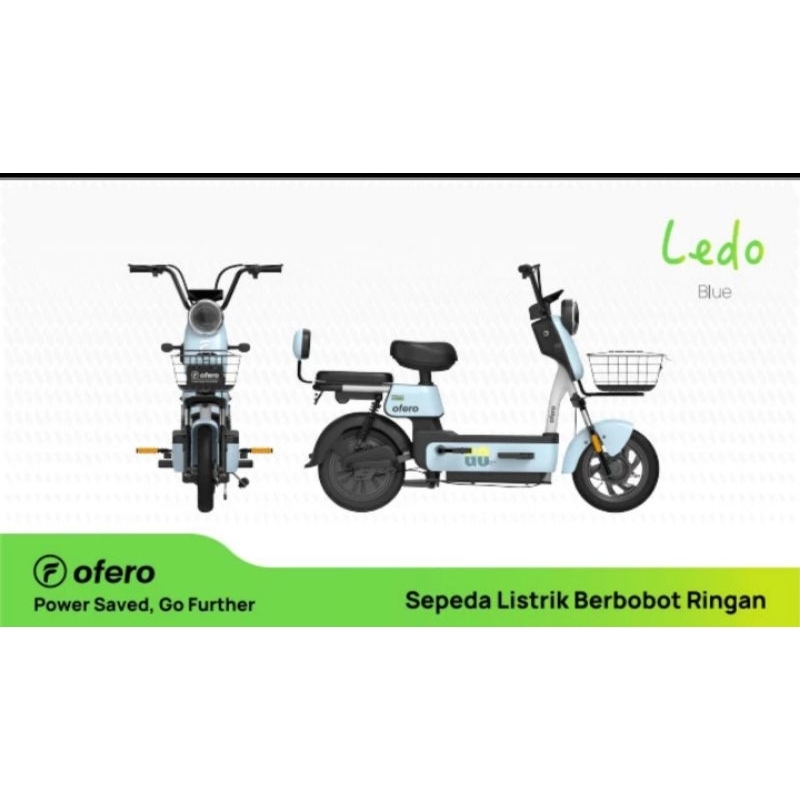 SEPEDA EBIKE OFERO LEDO