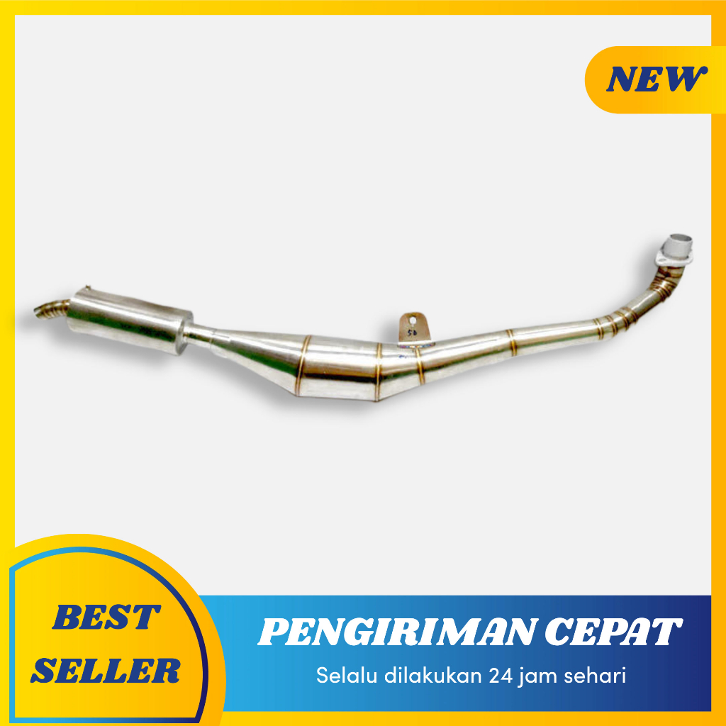 Knalpot Standart Racing Motor Yamaha FIZ R Full Stainless