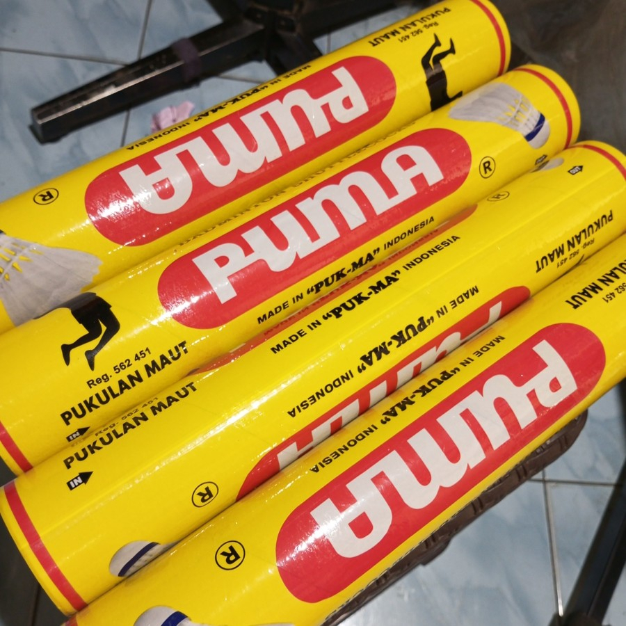 Shuttlecock /kok/ cock puma kuning ORIGINAL