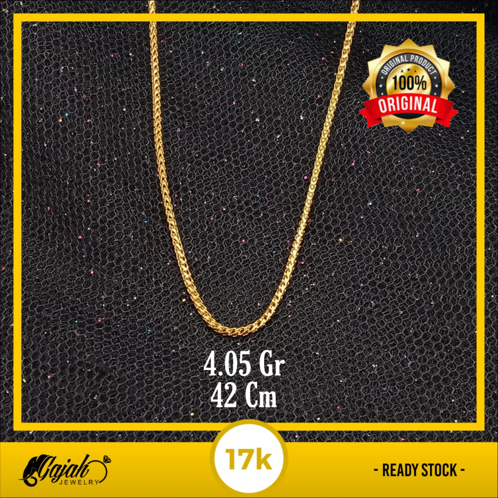 Kalung Emas 17K - 4.05 Gr Kadar 750 - 4721