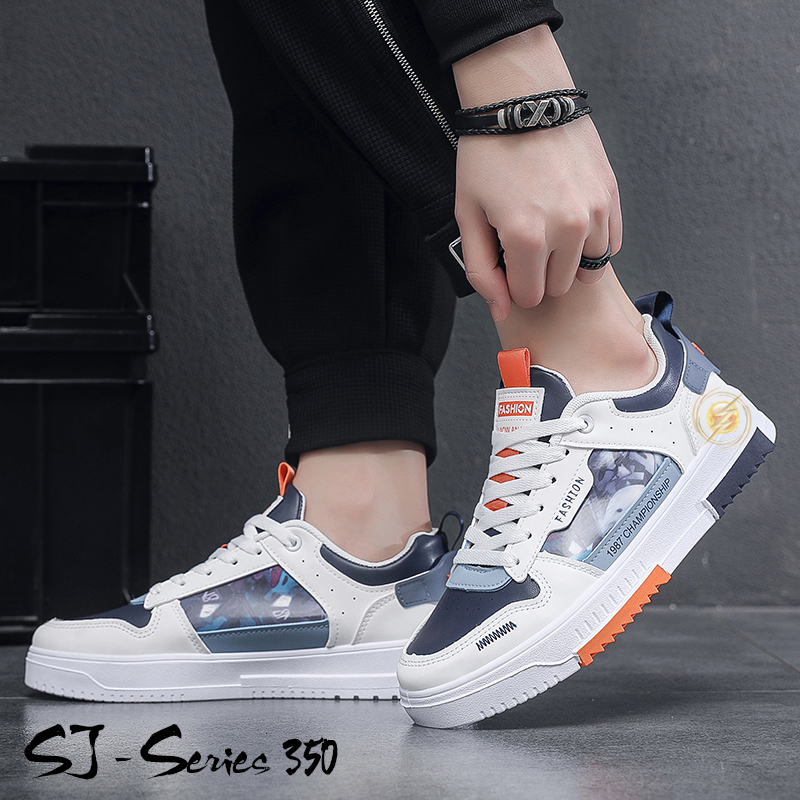 [OOS] Sepatu Sneakers Pria Keren Dipakai Casual Buat Nongkrong atau Kuliah Kualitas Import Premium -350