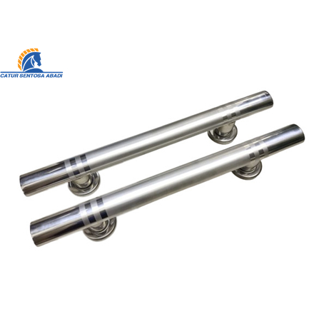 Pull Handle Oval Stainless 33cm Gagang Pegangan Tarikan Pintu 2 Daun CSA