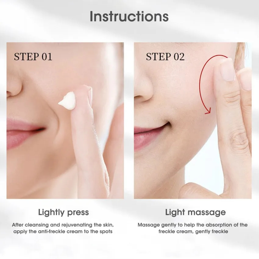 SK FI DIOR-SK Whitening Freckle Cream Remove Dark Spots Anti Freckle Cream Niacinamide Fade Pigmentation Melasma Brighten Creams-Krim Perawatan Kulit Pelembap Pemutih - Pigmentasi Mencerahkan