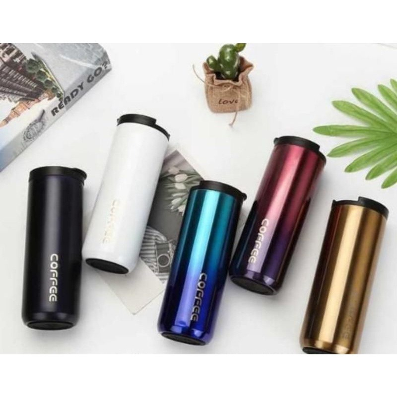 Termos Coffe Mug Sus-304 500ml / Termos Coffee Travel Mug / Coffee Cup Vacuum Insulated 500ml / Tumbler Minum Kopi Tahan Panas 24 Jam