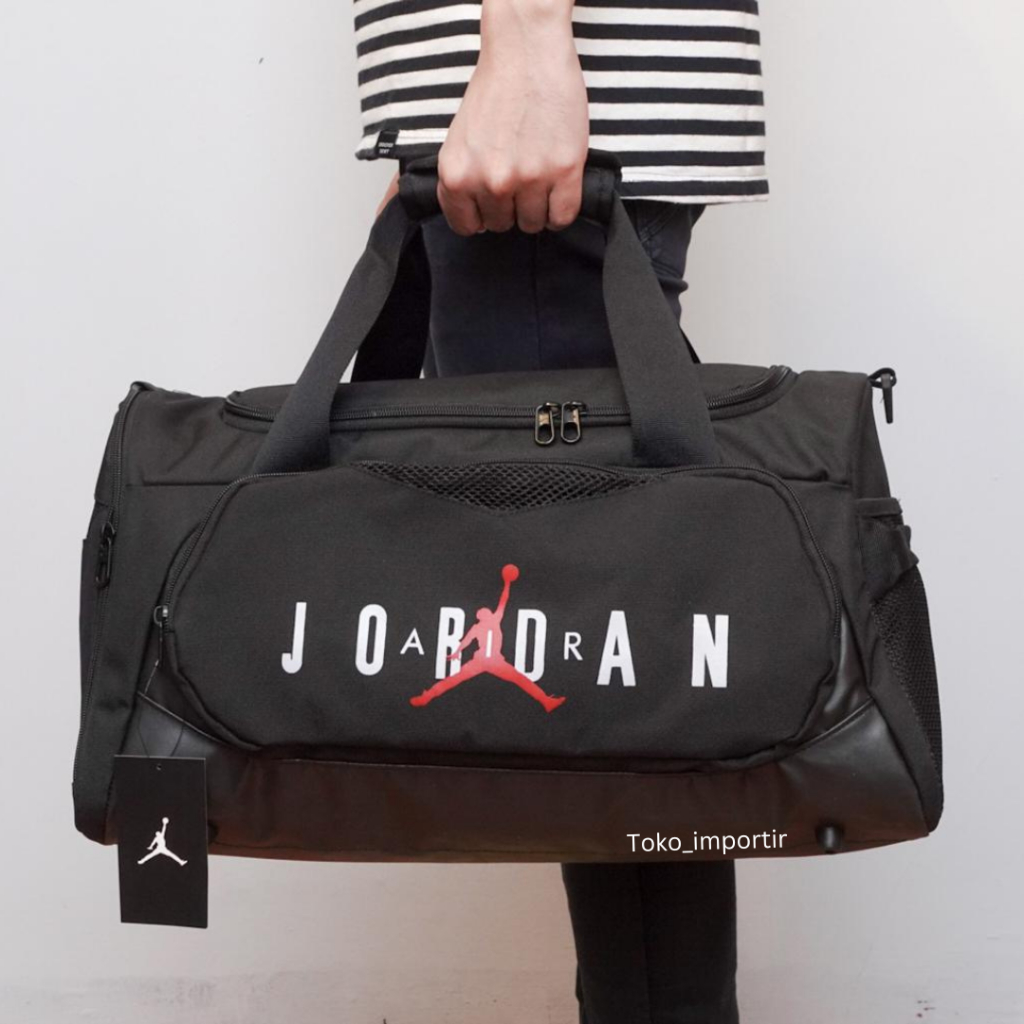 Duffle Bag Air Jord4n Import Mirror ORI / Tas Gym / Tas Travel Bag