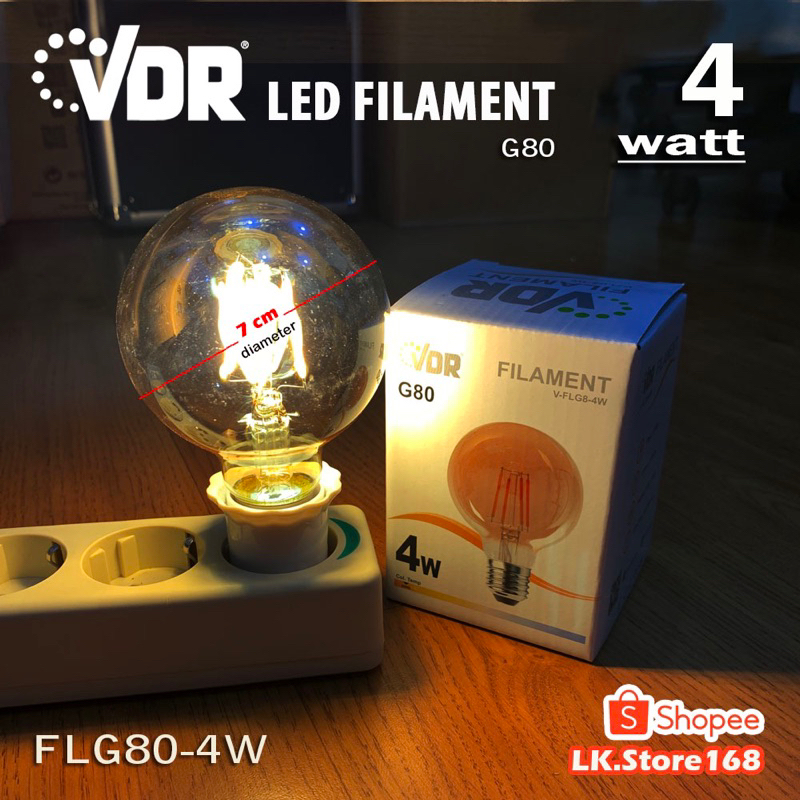 Lampu LED Filamen VDR 4W E27