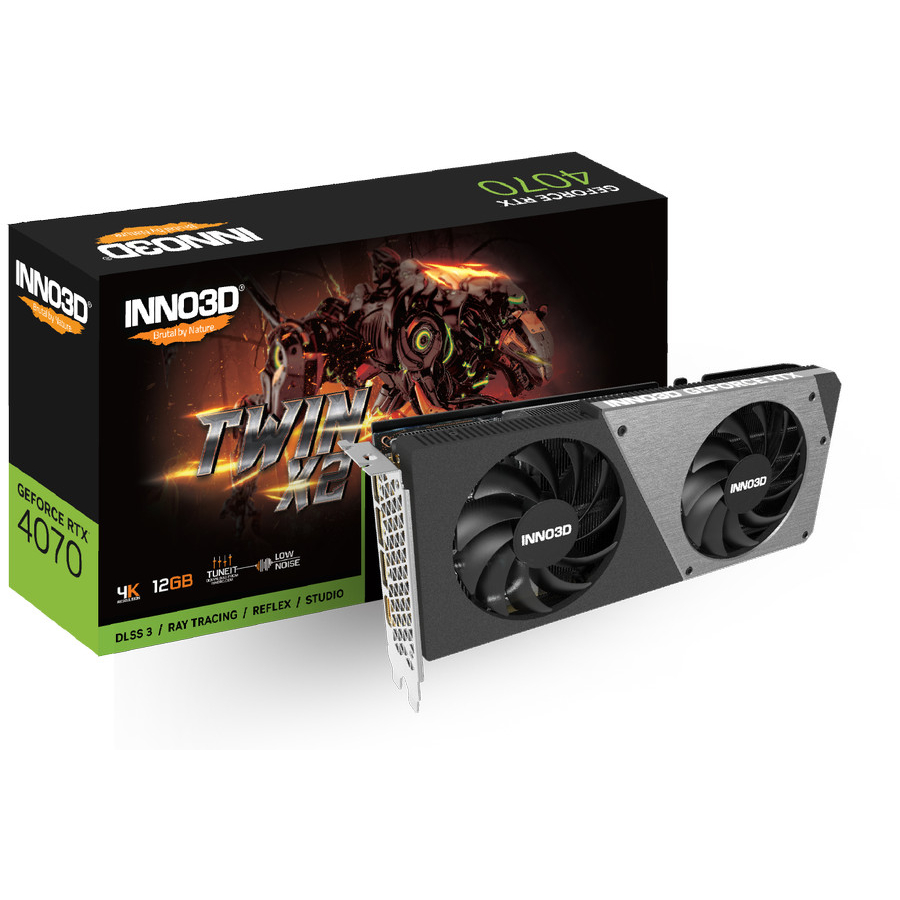 VGA INNO3D GEFORCE RTX 4070 TWIN X2 12GB GDDR6X