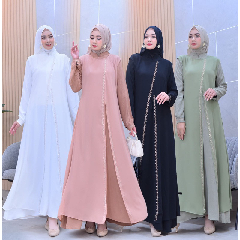 GAMIS ZASKIA DRESS by FAKHIRA HIJAB