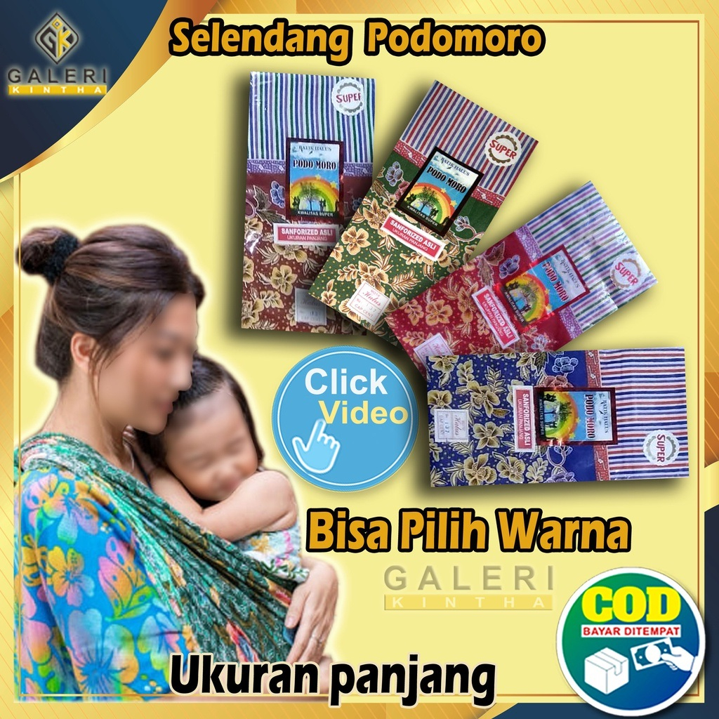 Kain Gendongan Selendang Jarik Gendong Bayi Batik Panjang