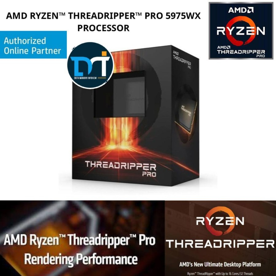 AMD Ryzen Threadripper PRO 5975WX CPU