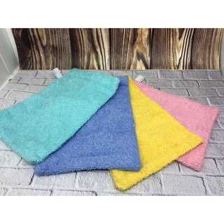 WASLAP HANDUK KOTAK TEBAL / WASLAP BAYI WARNA