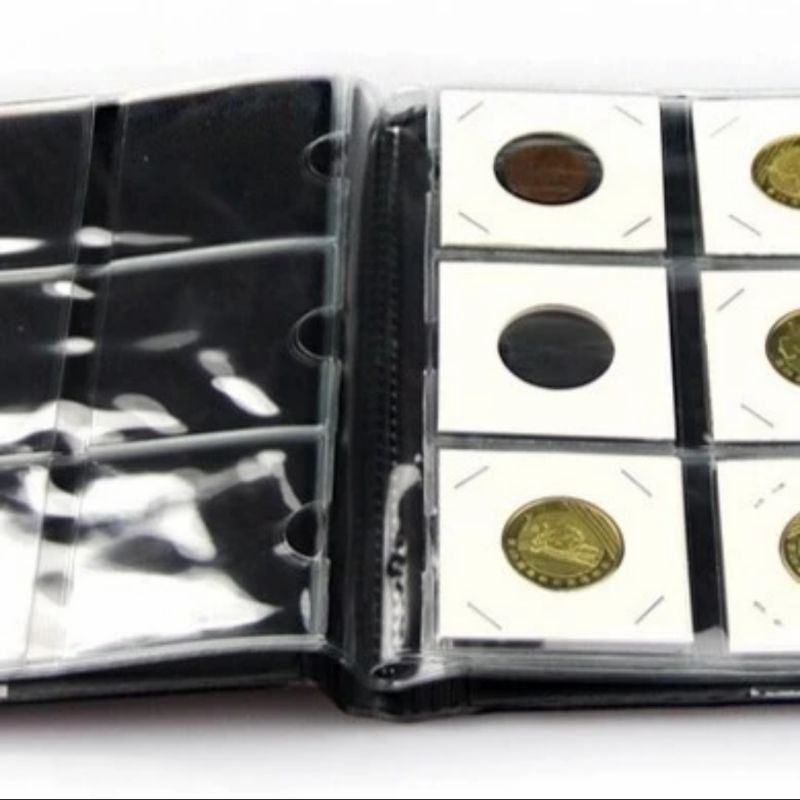 Album koin holder PCCB 132 × 180 mm 60 kantong