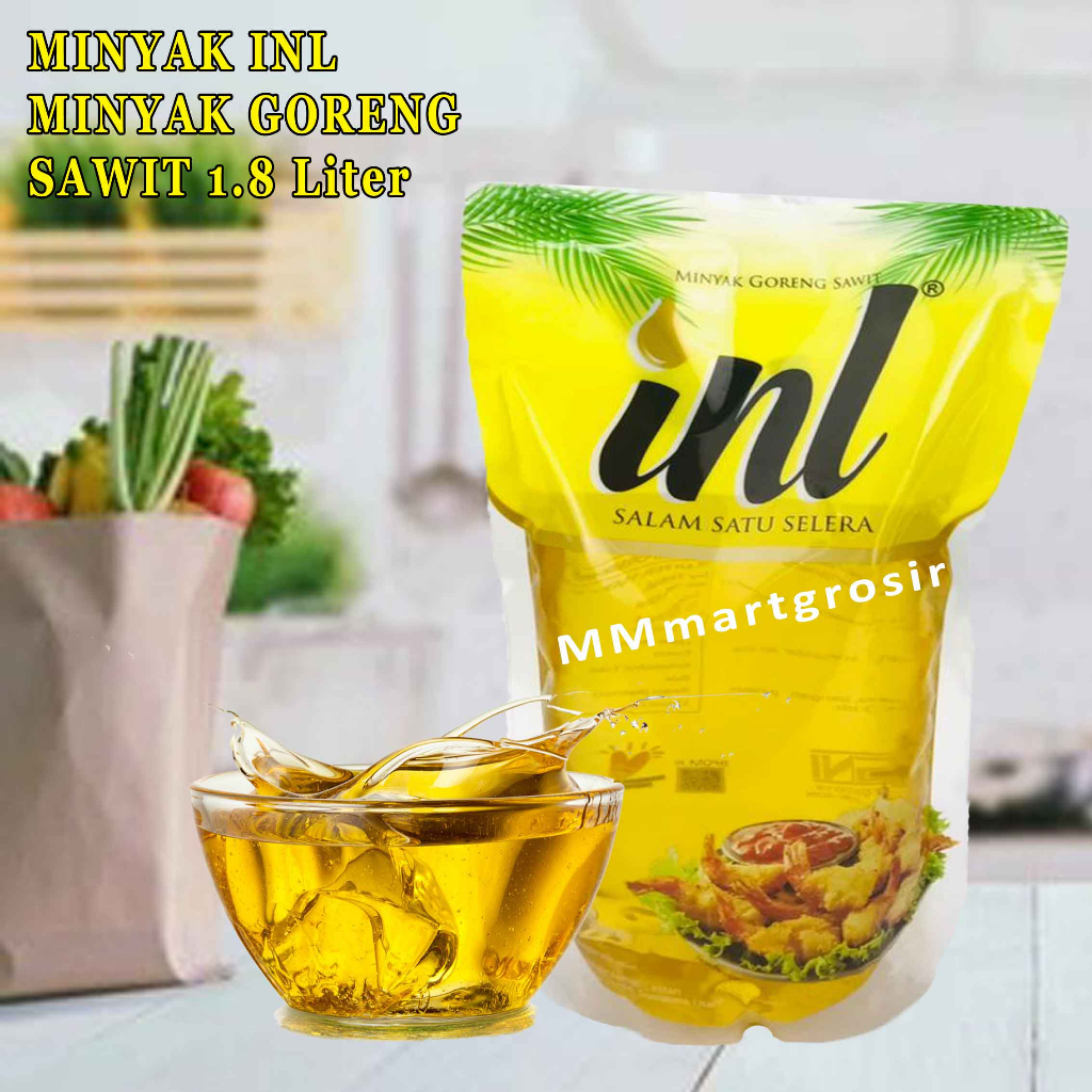 Minyak INL/ Minyak Goreng Sawit/ Minyak Serbaguna/ 1,8 liter