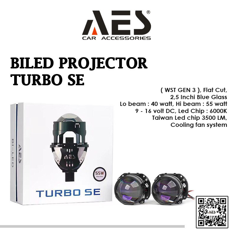 PROJIE BILED AES TURBO SE 2.5 GEN 3 50-60WATT SHROUD BMW+DEMON