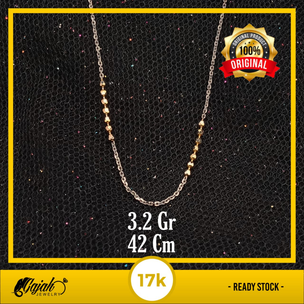 Kalung Emas 17K - 3.2 Gr Kadar 750 - 4728