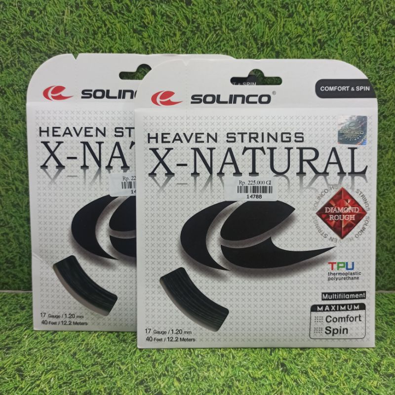 Senar Tenis SOLINCO X NATURAL Comfort Spin X-Natural Original