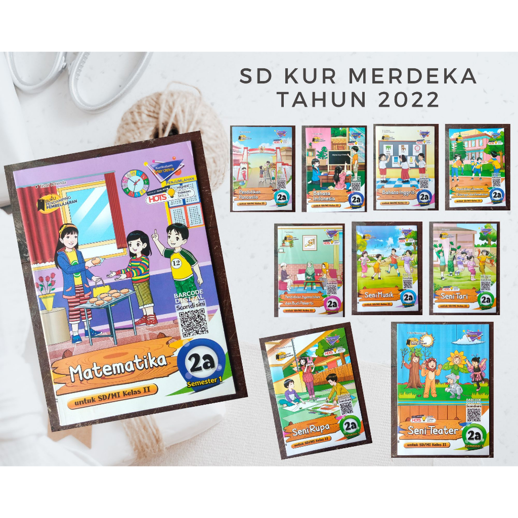 Buku LKS Merdeka - SD MI Kelas 2 - Semester Ganjil Tahun 2022