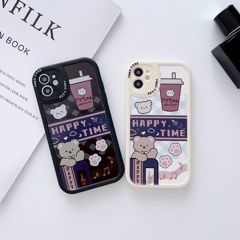 C018 C019 SOFT CASE CUTE HAPPY TIME SAMSUNG A04 A04E A04S A03S A03 A03 CORE A21S A11 M11 A20S A10S A