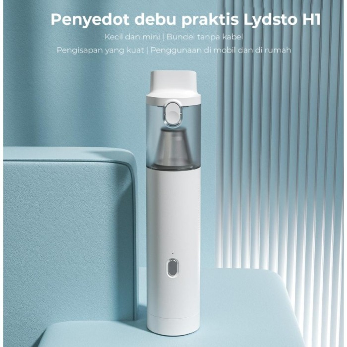 Lydsto H1 Mini Car Vacuum Cleaner Wireless Penghisap Penyedot Debu Sofa Kursi Karpet Jok Interior Mobil