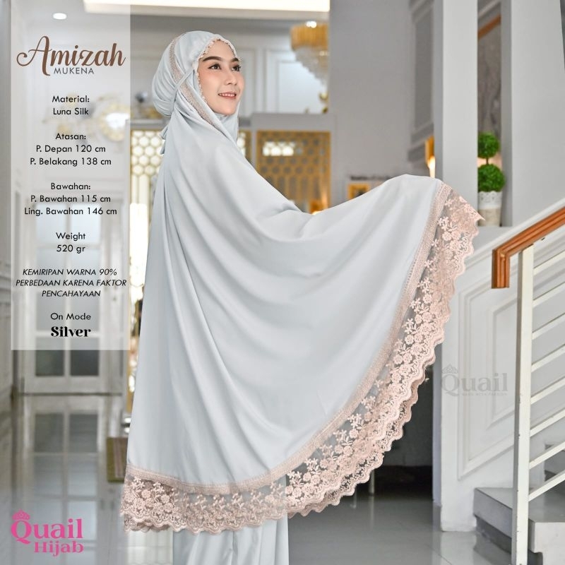 Quail hijab - Amizah mukena
