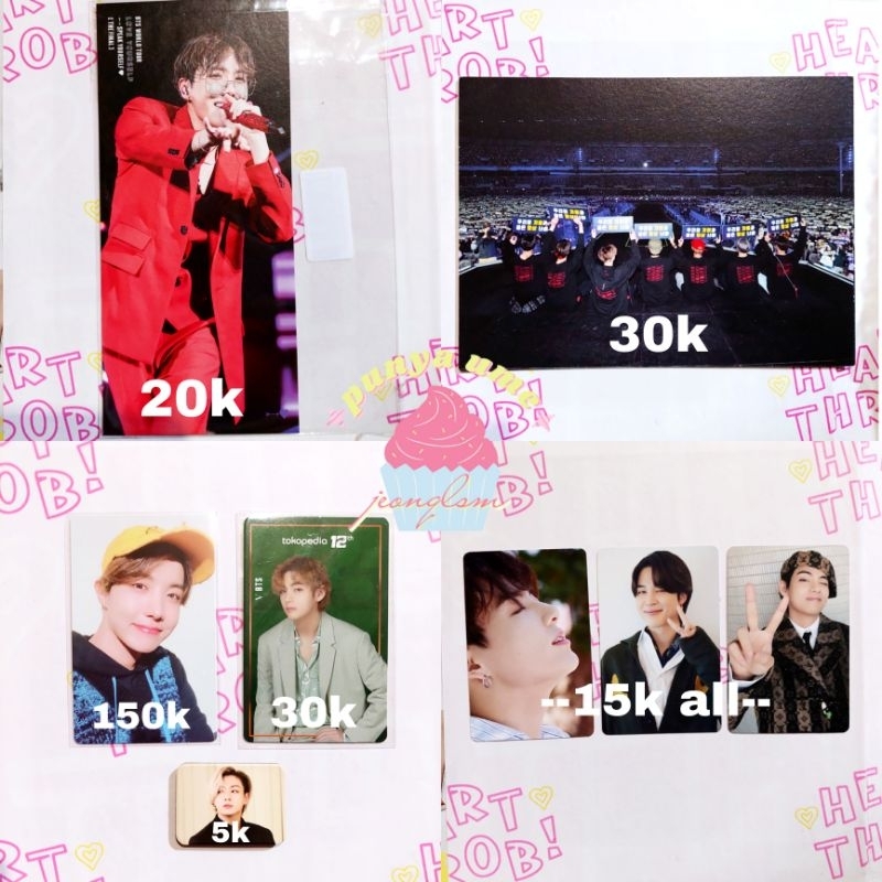 BTS PHOTOCARD DICON 101 BOOKMARK POSTER DVD SYS