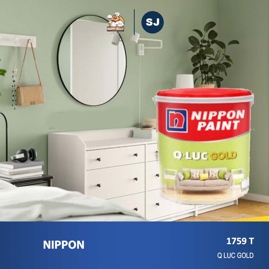 CAT TEMBOK NIPPON PAINT SWEET ESCAPADE NP BGG 1759 T SAGE GREEN CCM