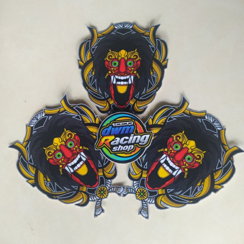 stiker spakbor depan fizr