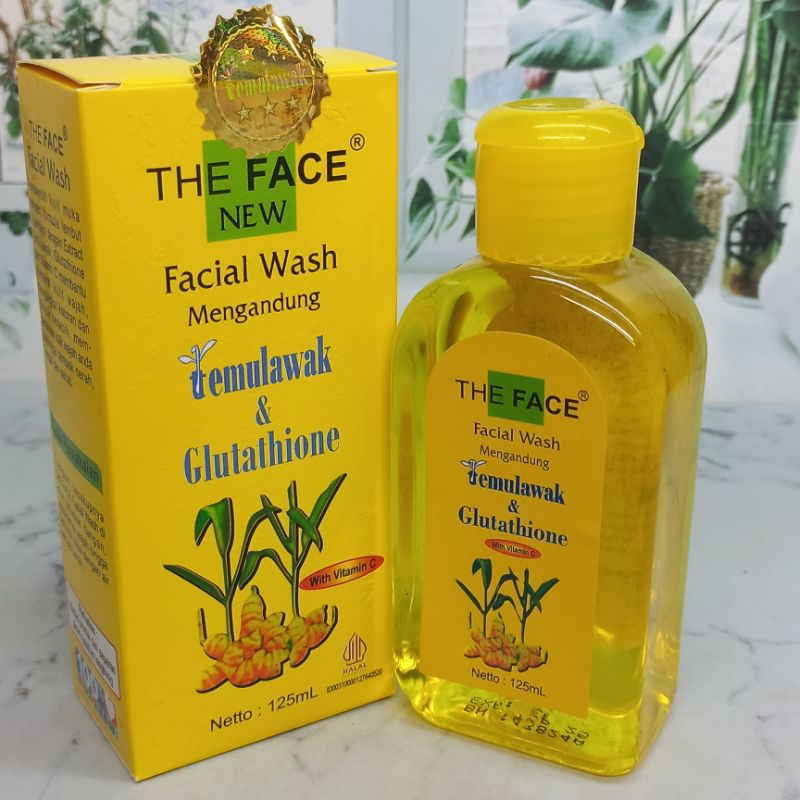 FACIAL WASH TEMULAWAK THE FACE BPOM