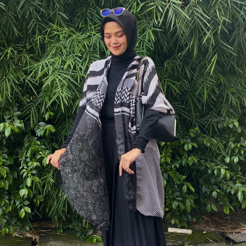 HANA LONG OUTER SCARF PREMIUM