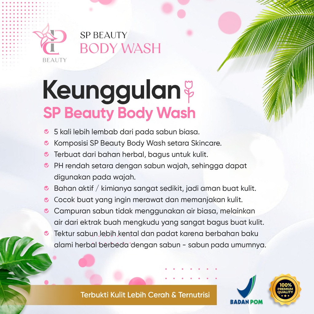 Sp Beauty Body Wash sabun cair herbal 500ml Extra cappucino vitamin C. A &amp; Collagen. - Sabun mandi cair pemutih badan sabun cair pemutih .sabun cair herbal cappucino500ml