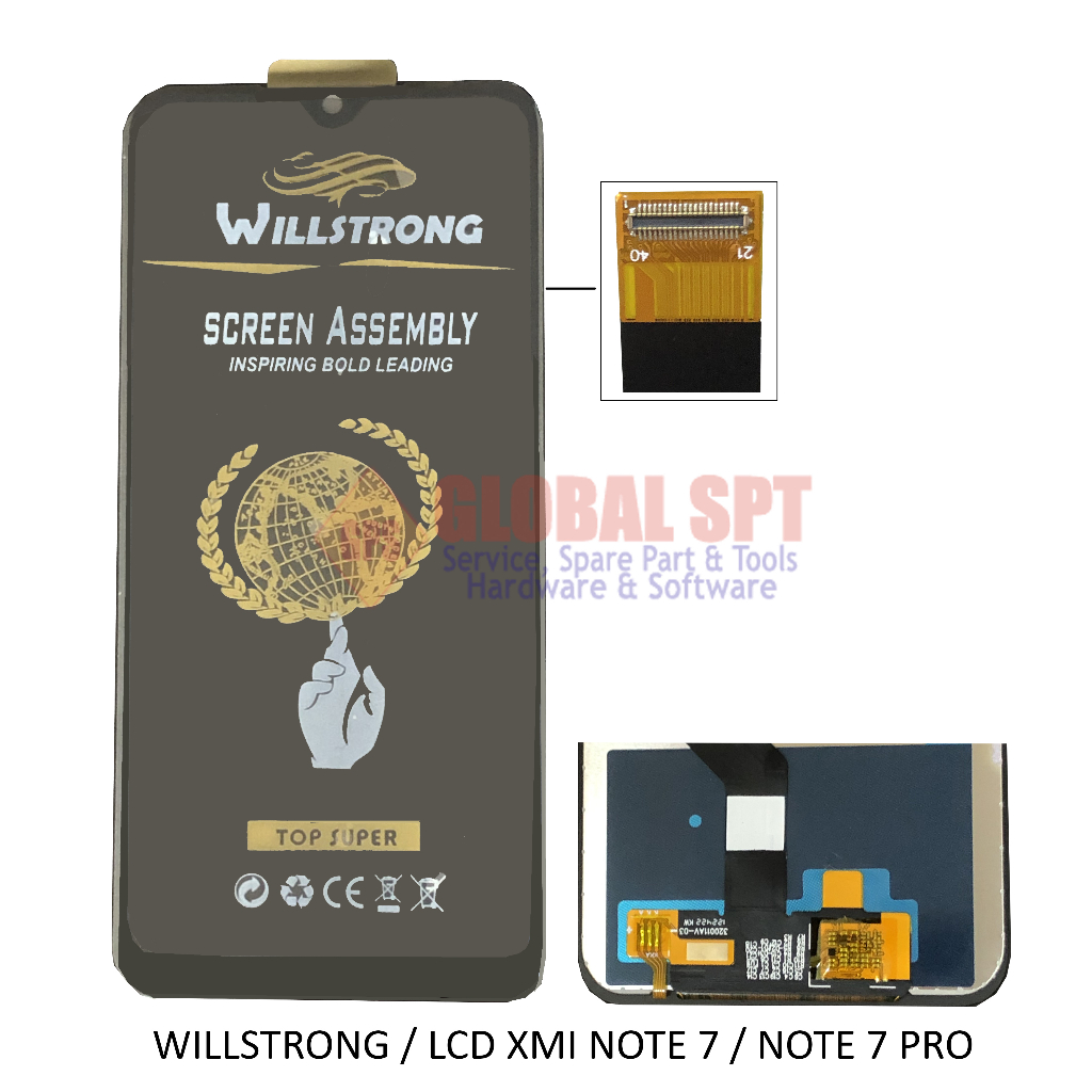 WILLSTRONG / LCD TOUCHSCREEN XIAOMI REDMINOTE 7 / NOTE 7 / NOTE 7 PRO