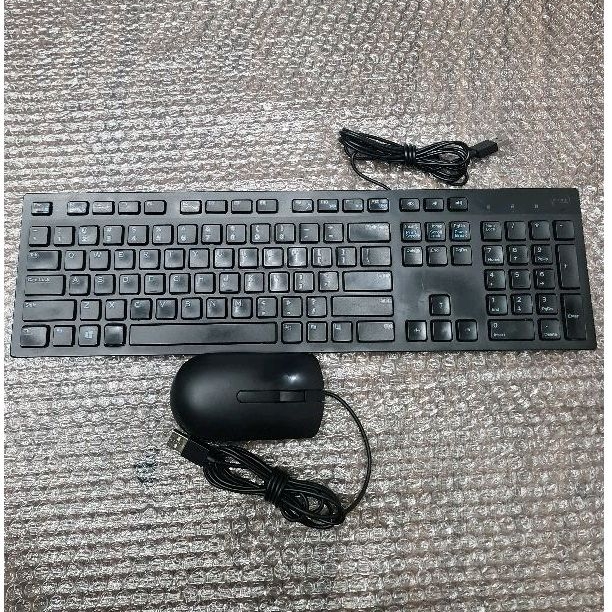 PAKETAN KEYBOARD DAN MOUSE DELL USB