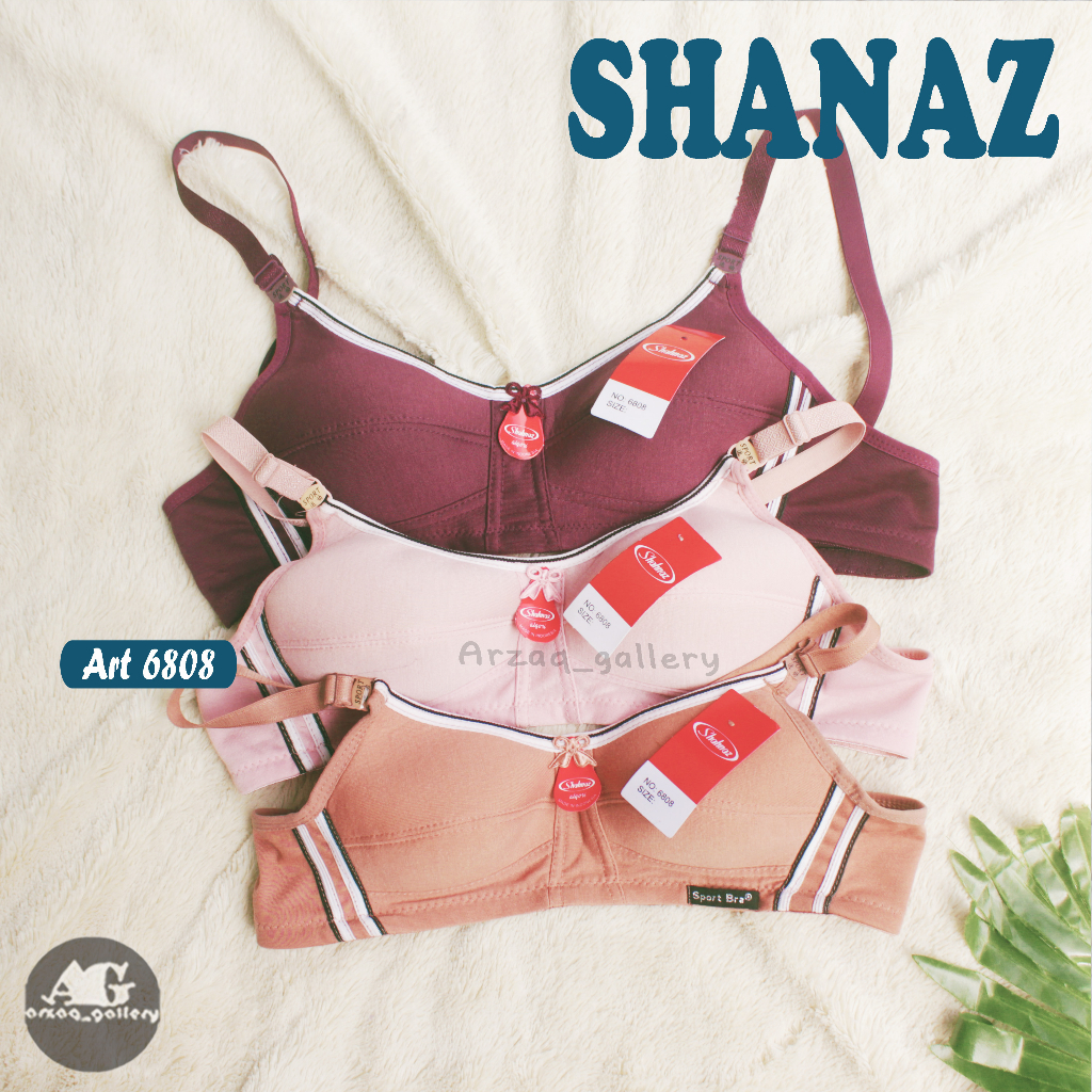 BH SPORT / BRA MERK SHANAZ / Bh tanpa Busa tanpa Kawat KAIT 2 / Bh Murah / Bra sport