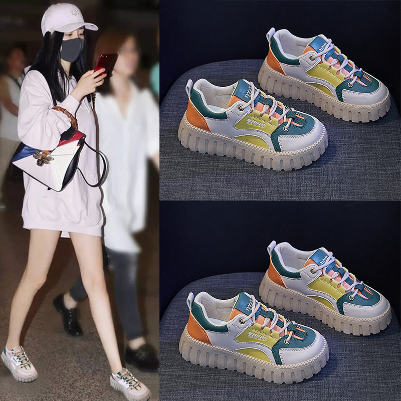 [DENDEN.ID] Sepatu Wanita Sepatu Sneaker Korea Import Sepatu Jogging Kasual 1053