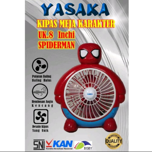 KIPAS ANGIN MEJA KARAKTER YASAKA