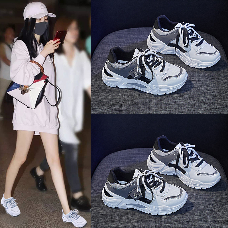 DENDEN Sepatu Wanita Sneaker Putih Import Olahraga