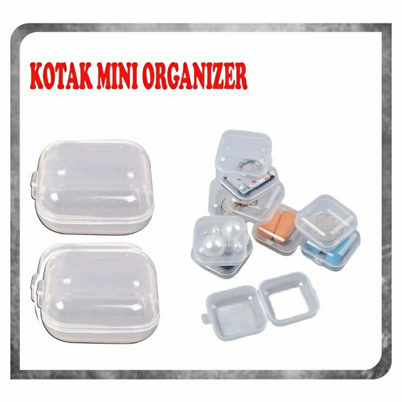 SJA kotak obat mini kotak mini organizer kotak mini serbaguna mini box aksesoris