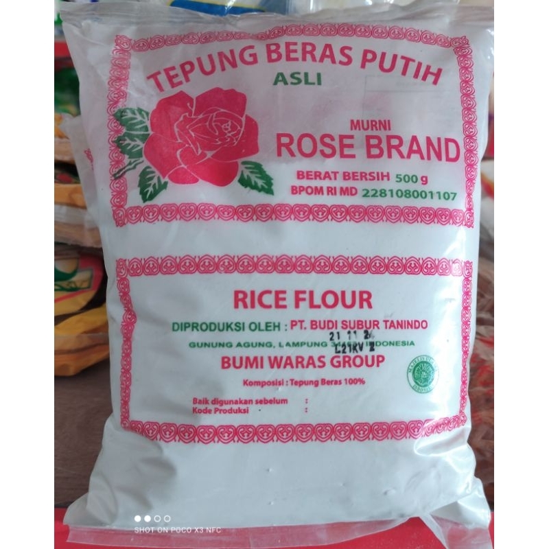 

Tepung Beras Rose Brand 500 Gram