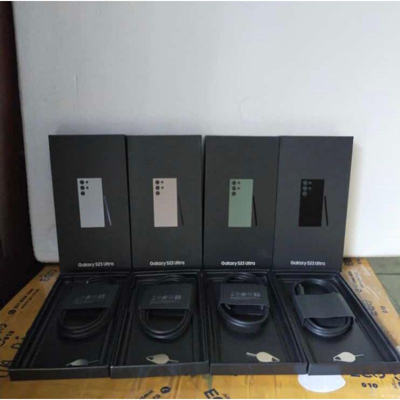 Box / Dus Samsung Galaxy S23 / S23 Ultra / S23 Plus  - Siap Pakai