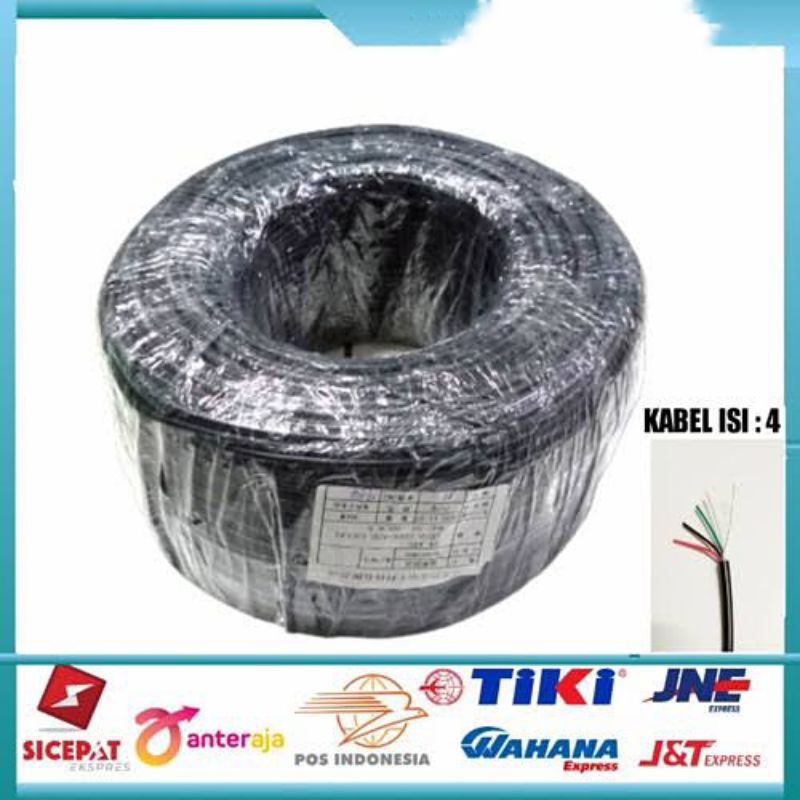 kabel data sensor 300 meter  isi 4 brother union