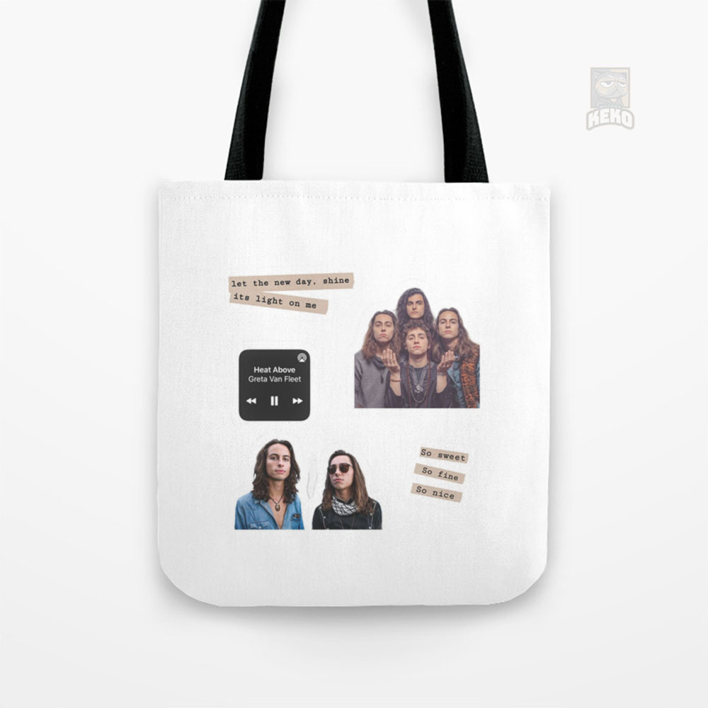 Greta Van Fleet Pack Tote Bag Kanvas