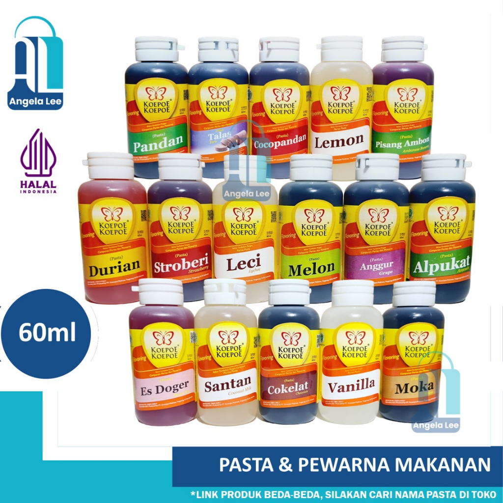 Koepoe Koepoe Perisa Pewarna Pasta Moka Mocca Koepoe 60ml