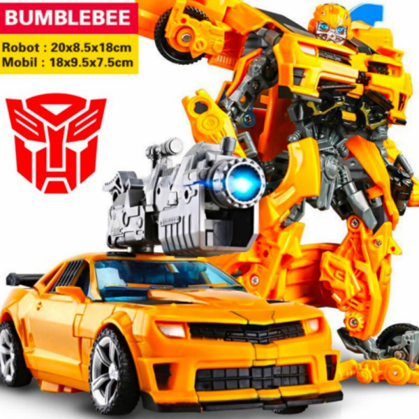 

Dijual Mainan Anak Mobil Transformasi Robot ~ ROBOT TRANSFORMERS - Bumblebee Murah